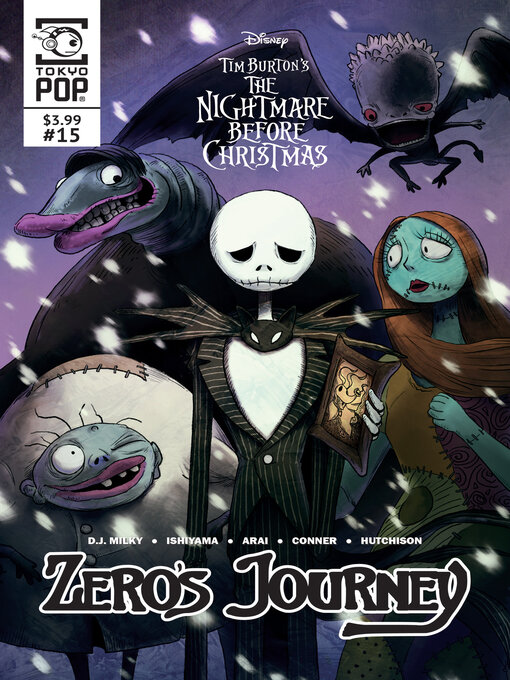 Cover image for Tim Burton's The Nightmare Before Christmas — Zero's Journey, Volume 15